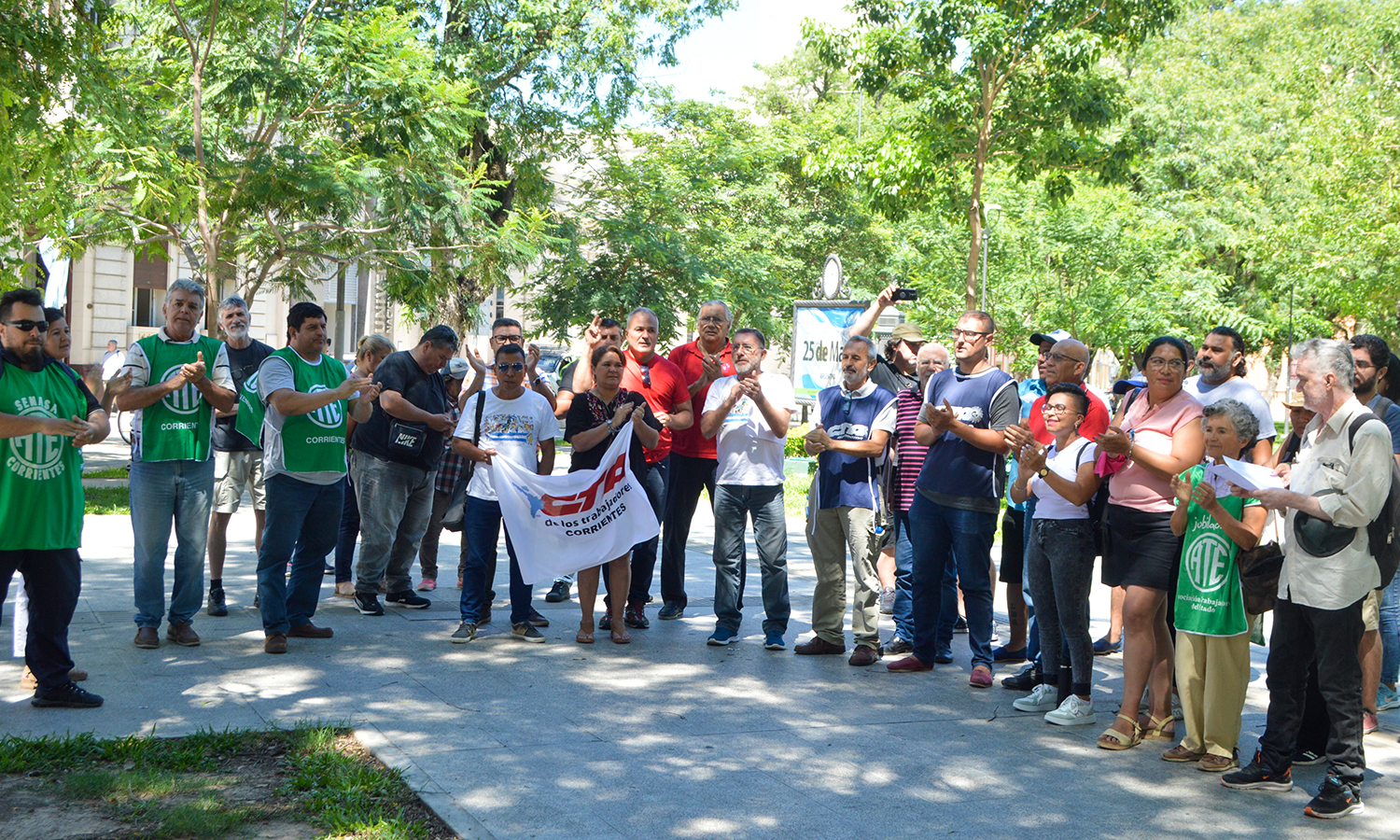 SUTECO acompaña plan de lucha contra el DNU 70/23 junto a sindicatos y organizaciones de Corrientes